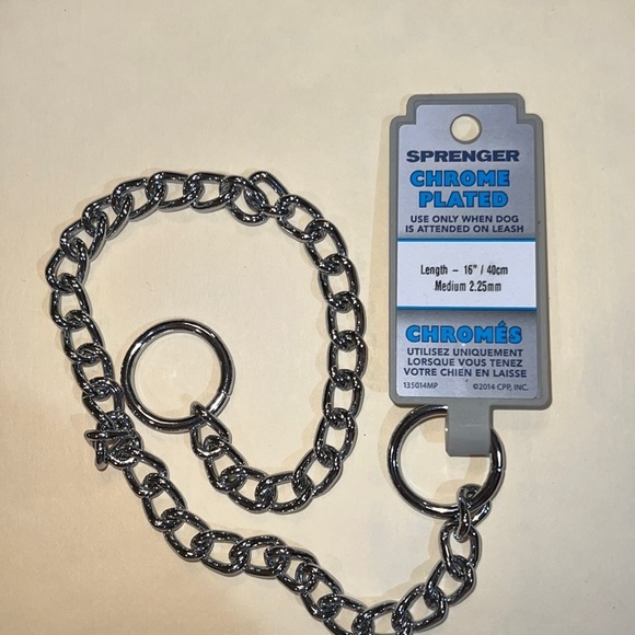 Sprenger Chrome Plated Training Collar - Picture 1 of 3